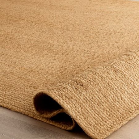 Handmade Natural Cotton Modern Dhurrie For Living Room